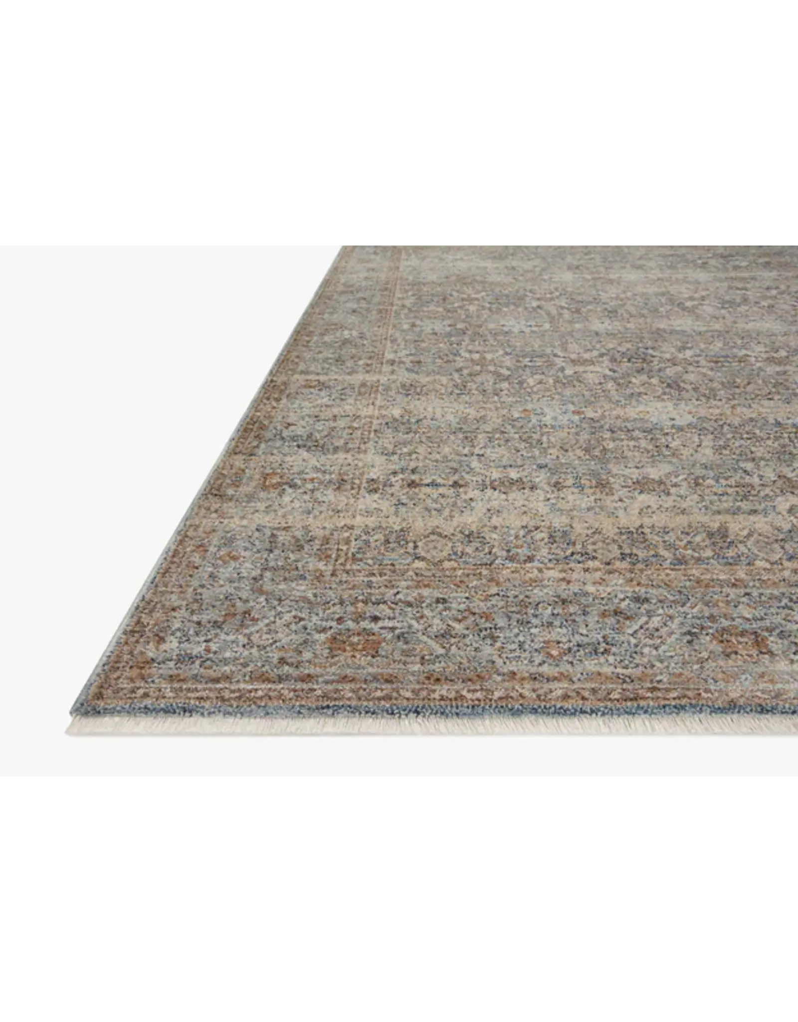 Angela Rose × Loloi Blake Rug BLA-02 Ocean/Mocha