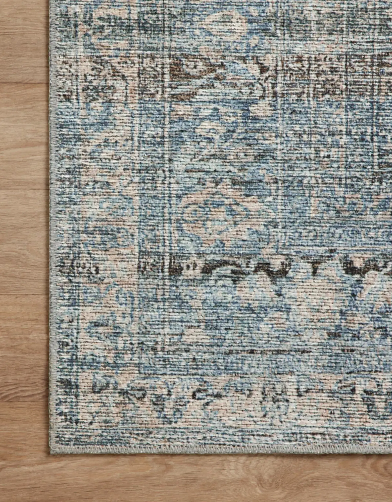 Amber Lewis x Loloi Billie Rug BIL-05 Demin/Blush