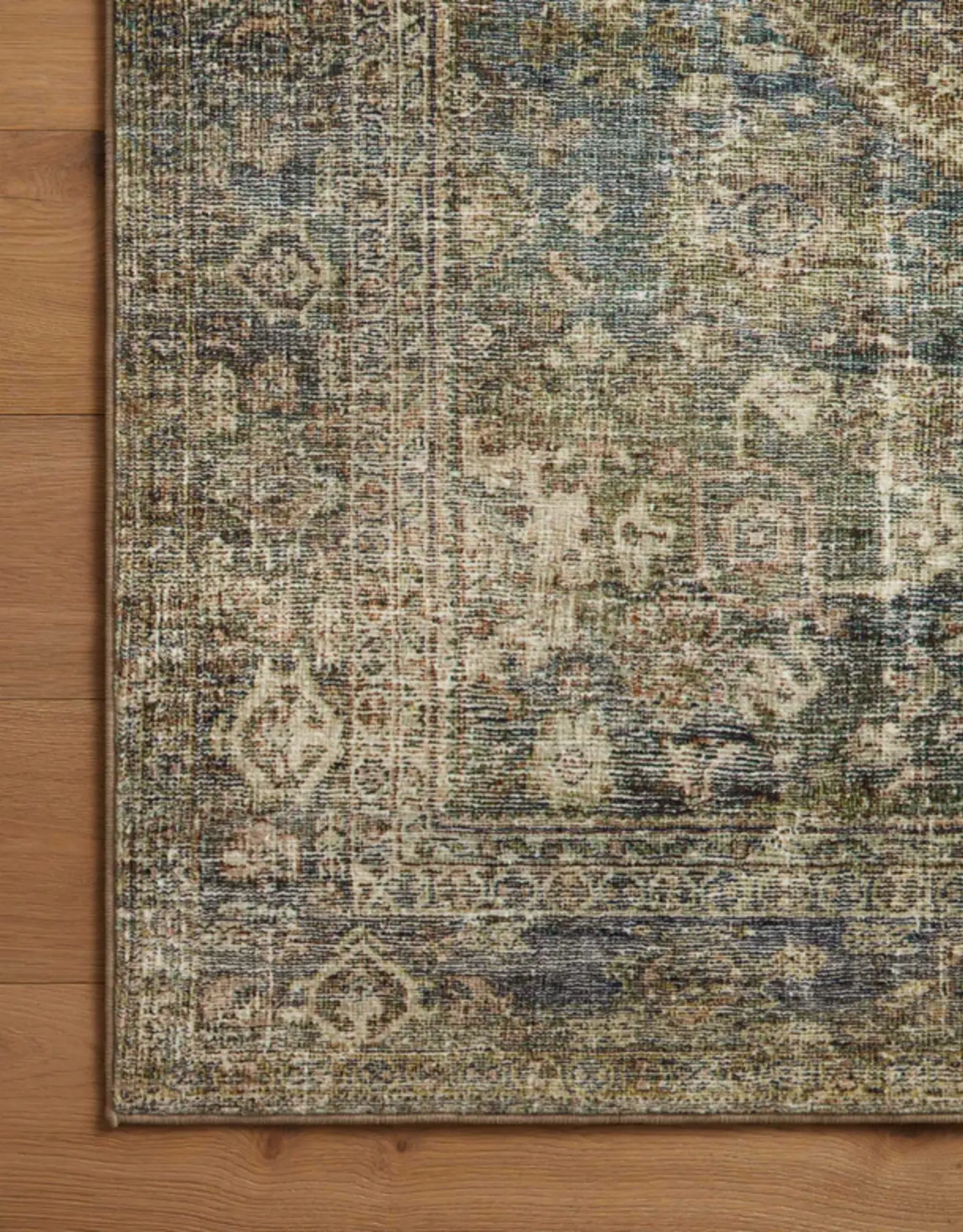 Amber Lewis x Loloi Morgan Rug MOG-05 Spice/Lagoon