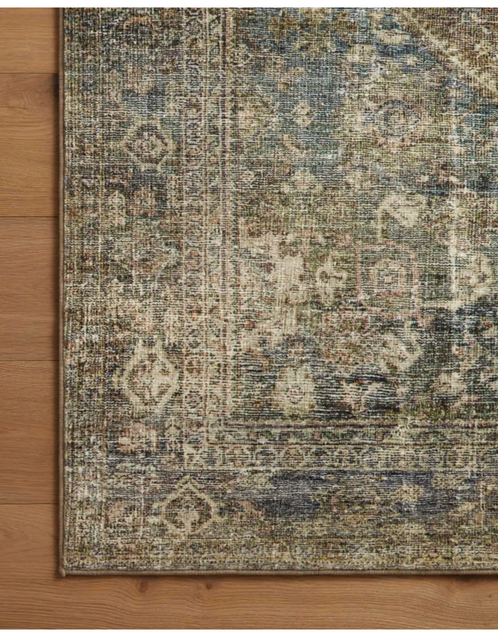 Amber Lewis x Loloi Morgan Rug MOG-05 Spice/Lagoon