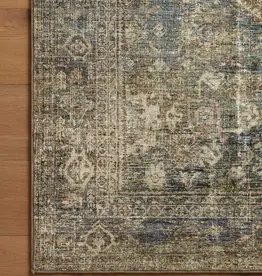 Amber Lewis x Loloi Morgan Rug MOG-05 Spice/Lagoon