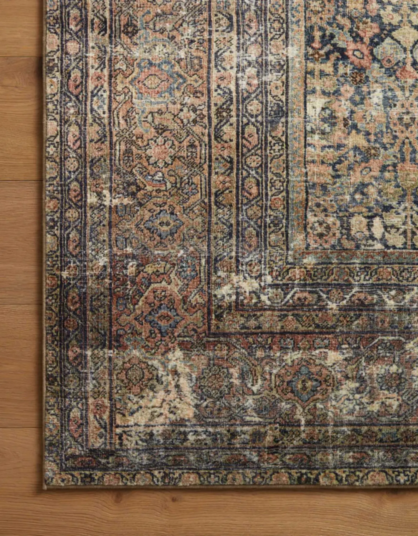 Amber Lewis x Morgan Rug MOG-03 Denim/Multi