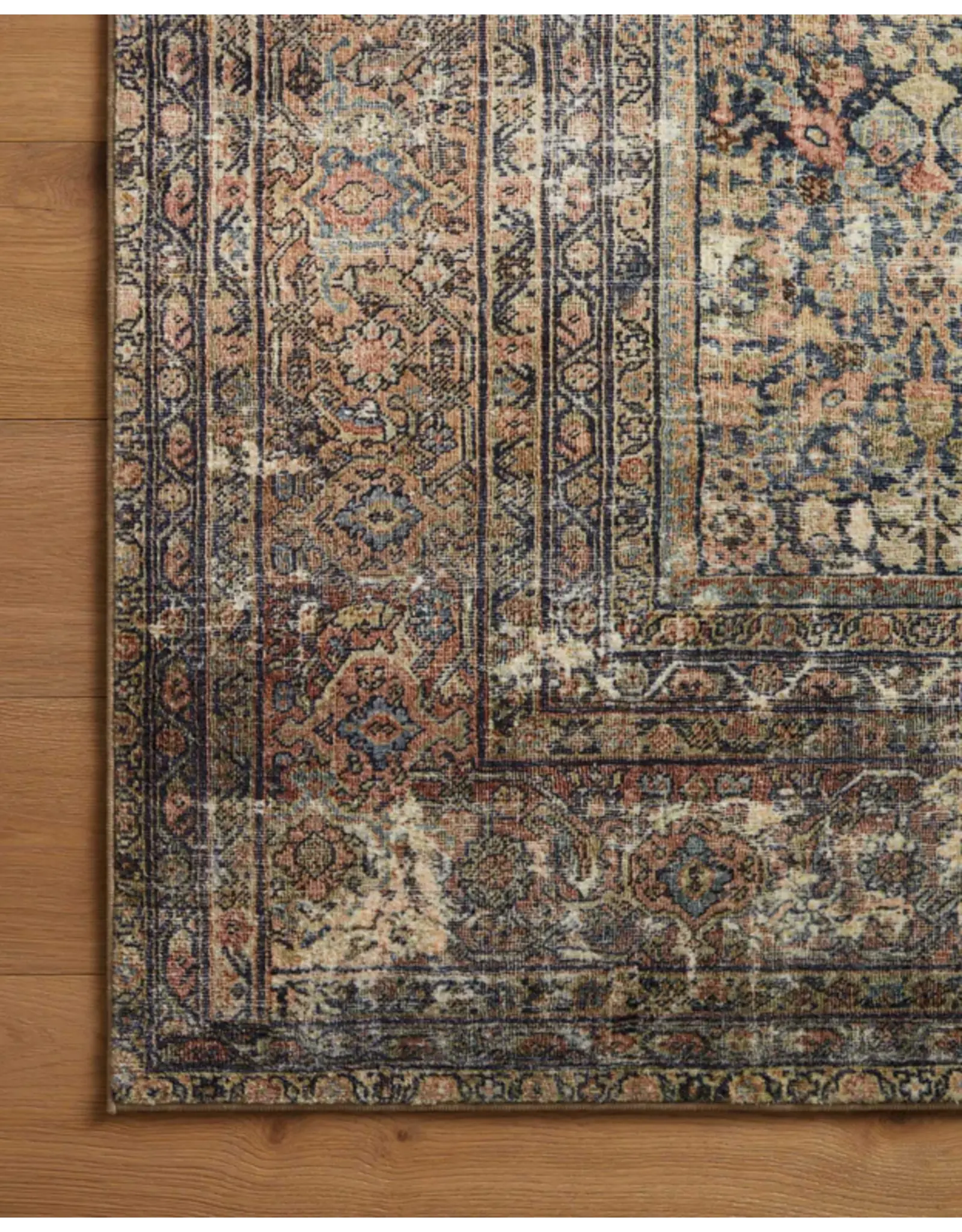Amber Lewis x Morgan Rug MOG-03 Denim/Multi
