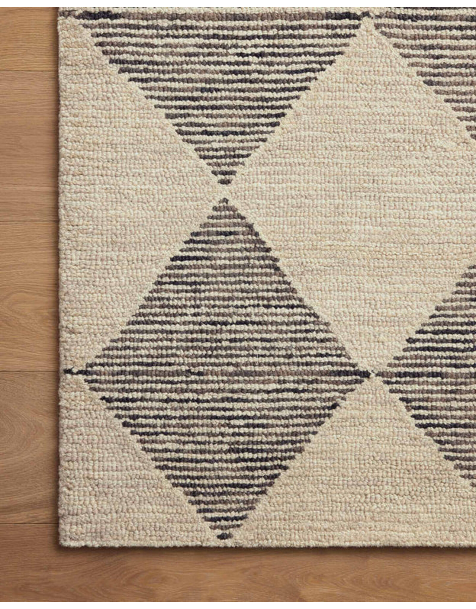 Chris Loves Julia x Loloi Francis Rug FRA-01 - Beige / Charcoal