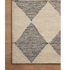 Chris Loves Julia x Loloi Francis Rug FRA-01 - Beige / Charcoal