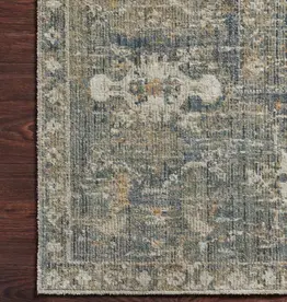 Chris Loves Julia x Loloi Rosemarie Rug ROE-03 - Sand/Lagoon