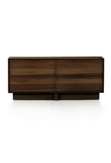 Bodie 4 Drawer Dresser-Dark Walnut