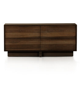 Bodie 4 Drawer Dresser-Dark Walnut