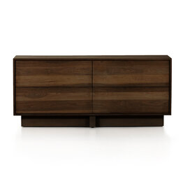 Bodie 4 Drawer Dresser-Dark Walnut