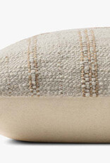 Amber Lewis × Loloi Oatmeal Pillow
