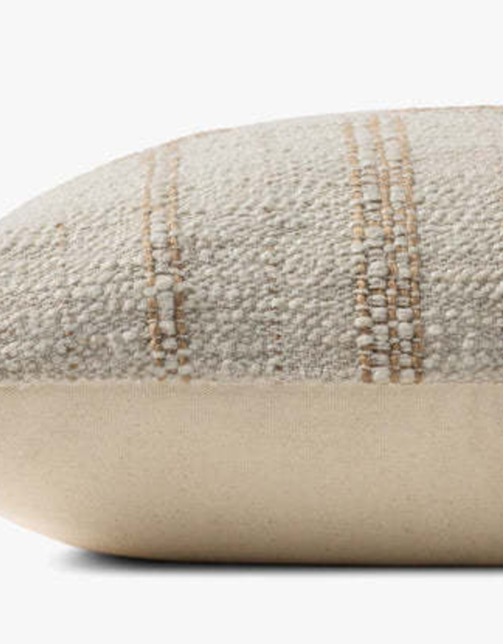 Amber Lewis × Loloi Oatmeal Pillow
