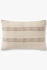 Amber Lewis x Loloi Diego Natural Pillow