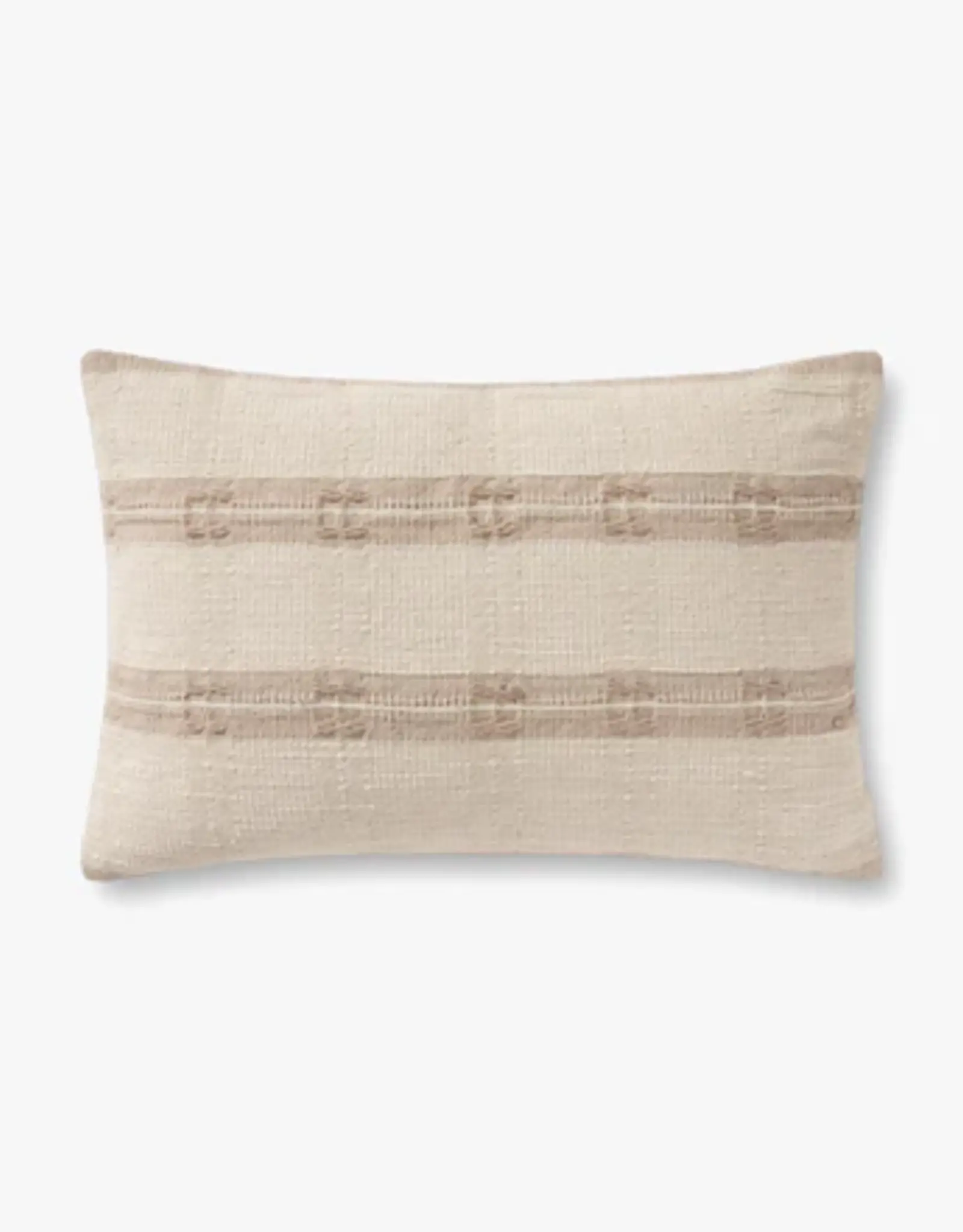 Amber Lewis x Loloi Diego Natural Pillow