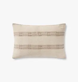Amber Lewis x Loloi Diego Natural Pillow