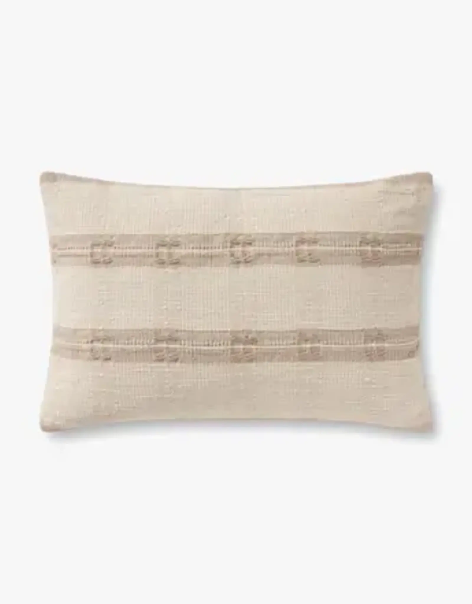 Amber Lewis x Loloi Diego Natural Pillow