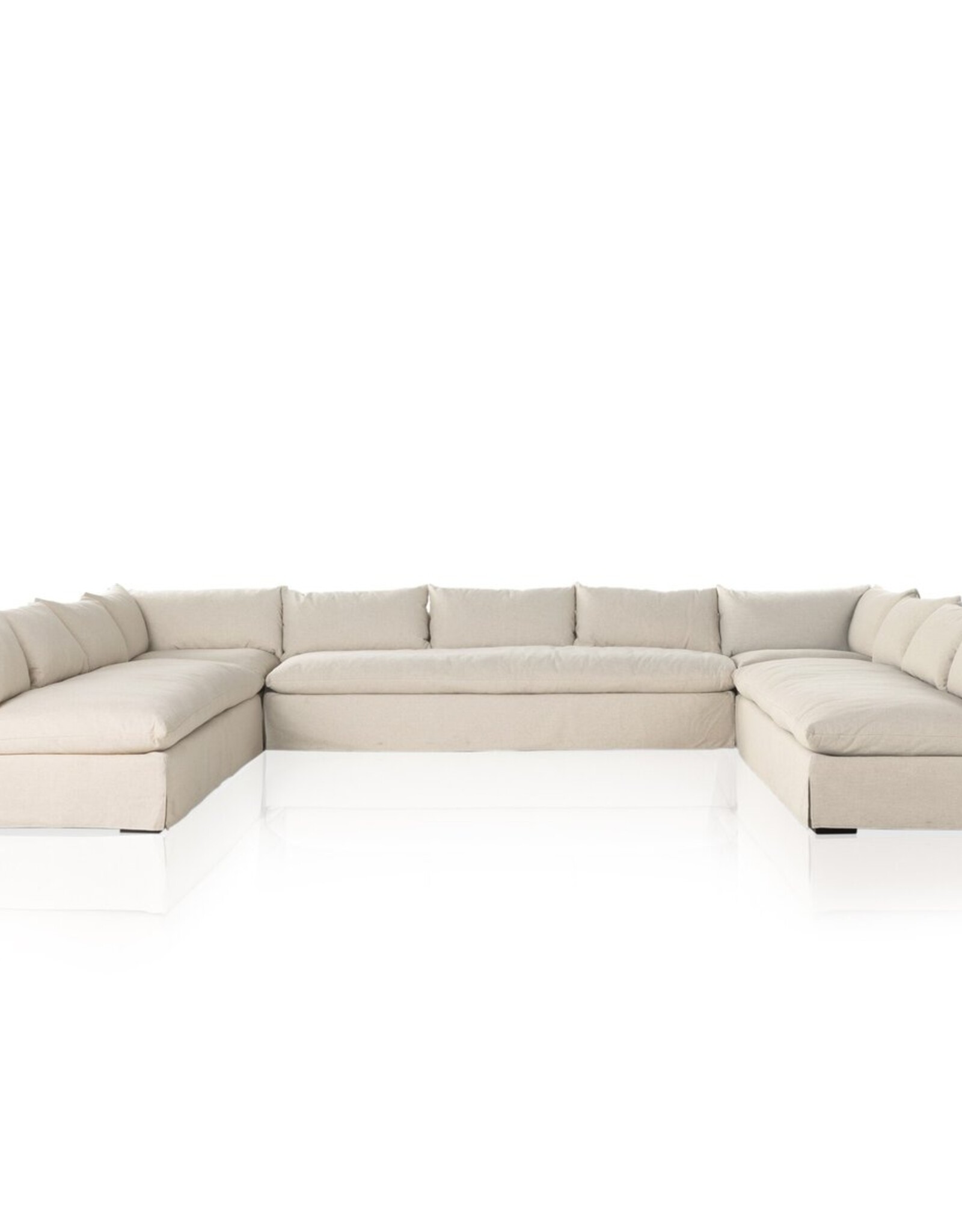 Grant Slipcover 5-Piece Sectional