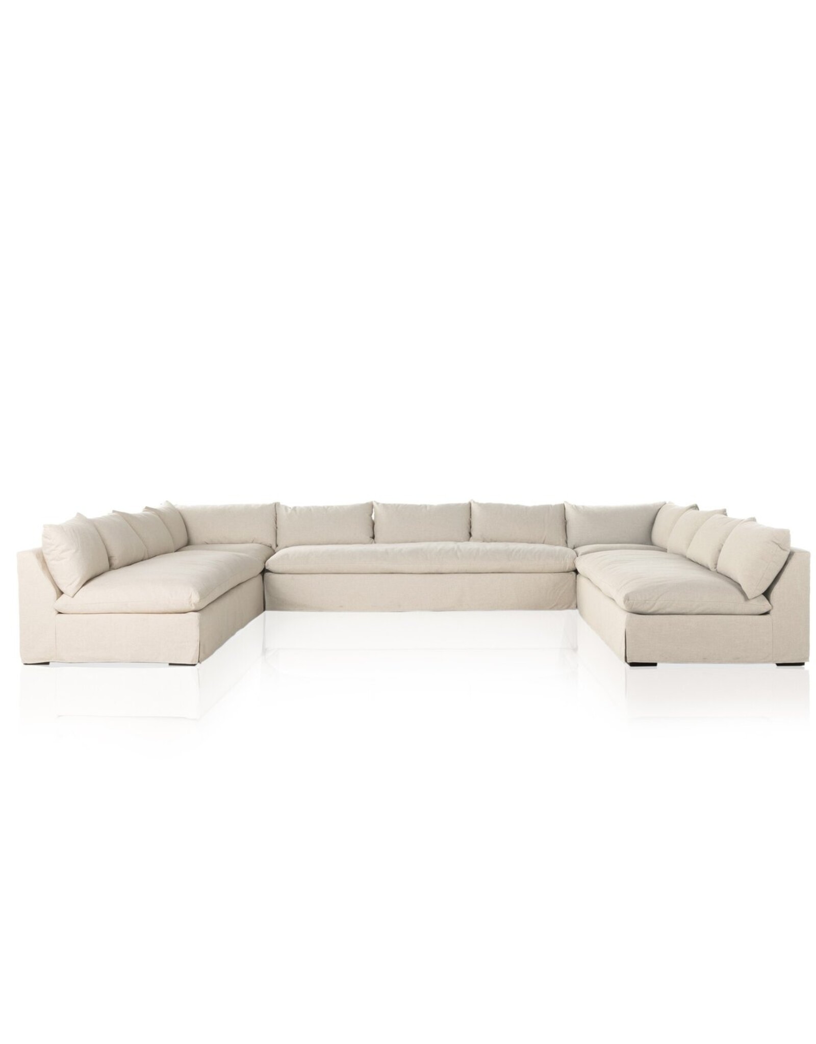 Grant Slipcover 5-Piece Sectional
