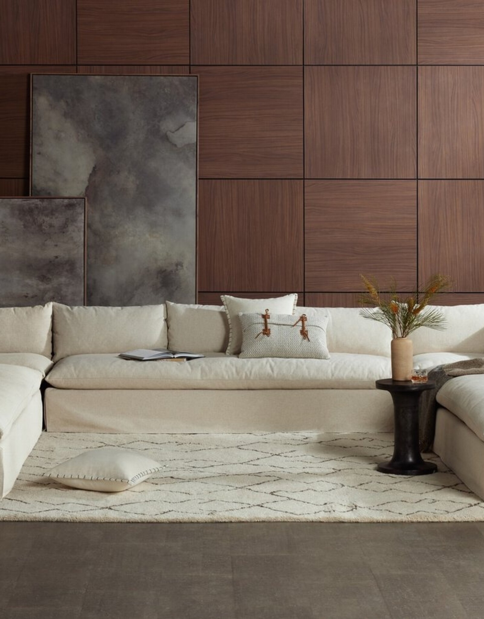 Grant Slipcover 5-Piece Sectional