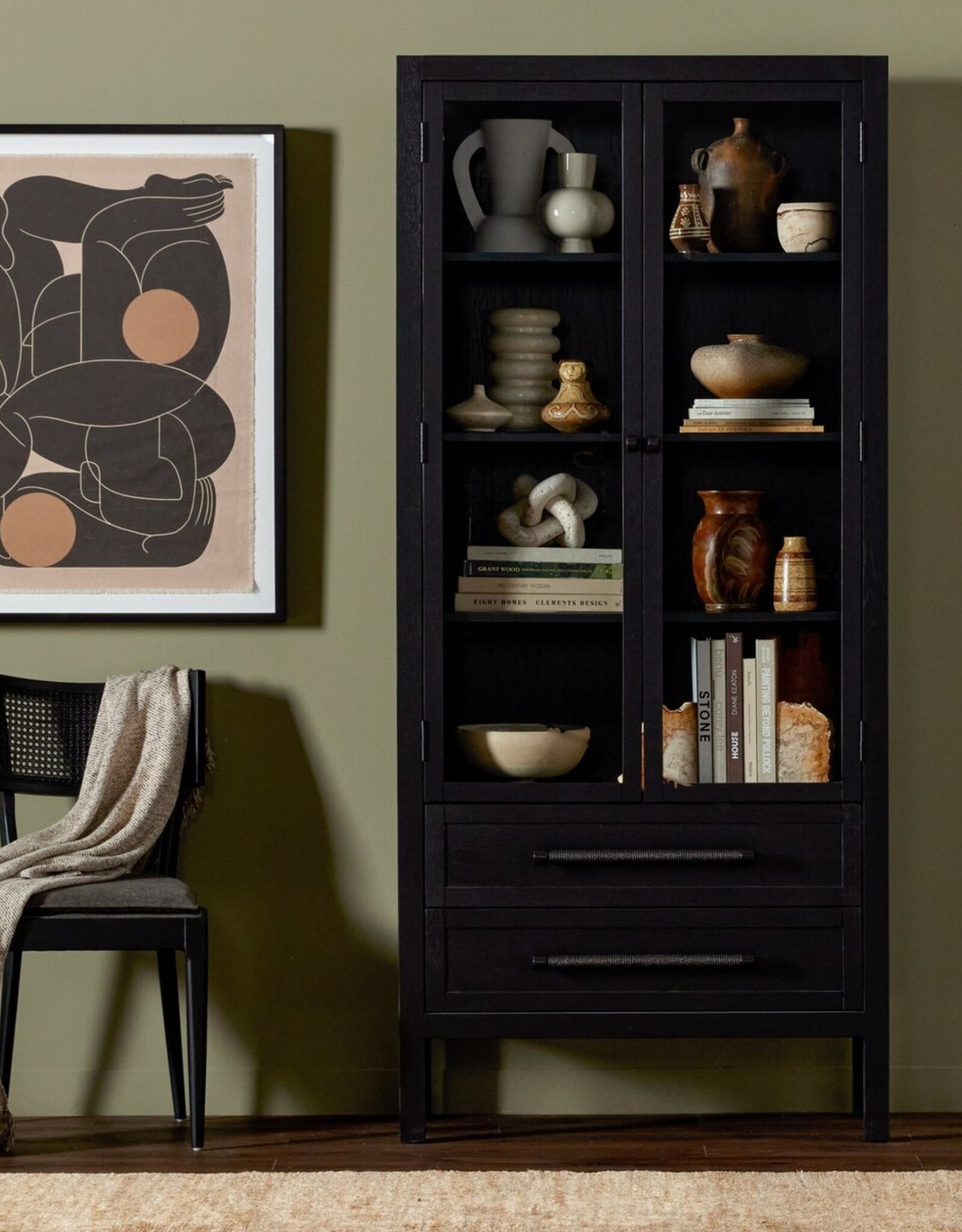 Laker Cabinet in Black