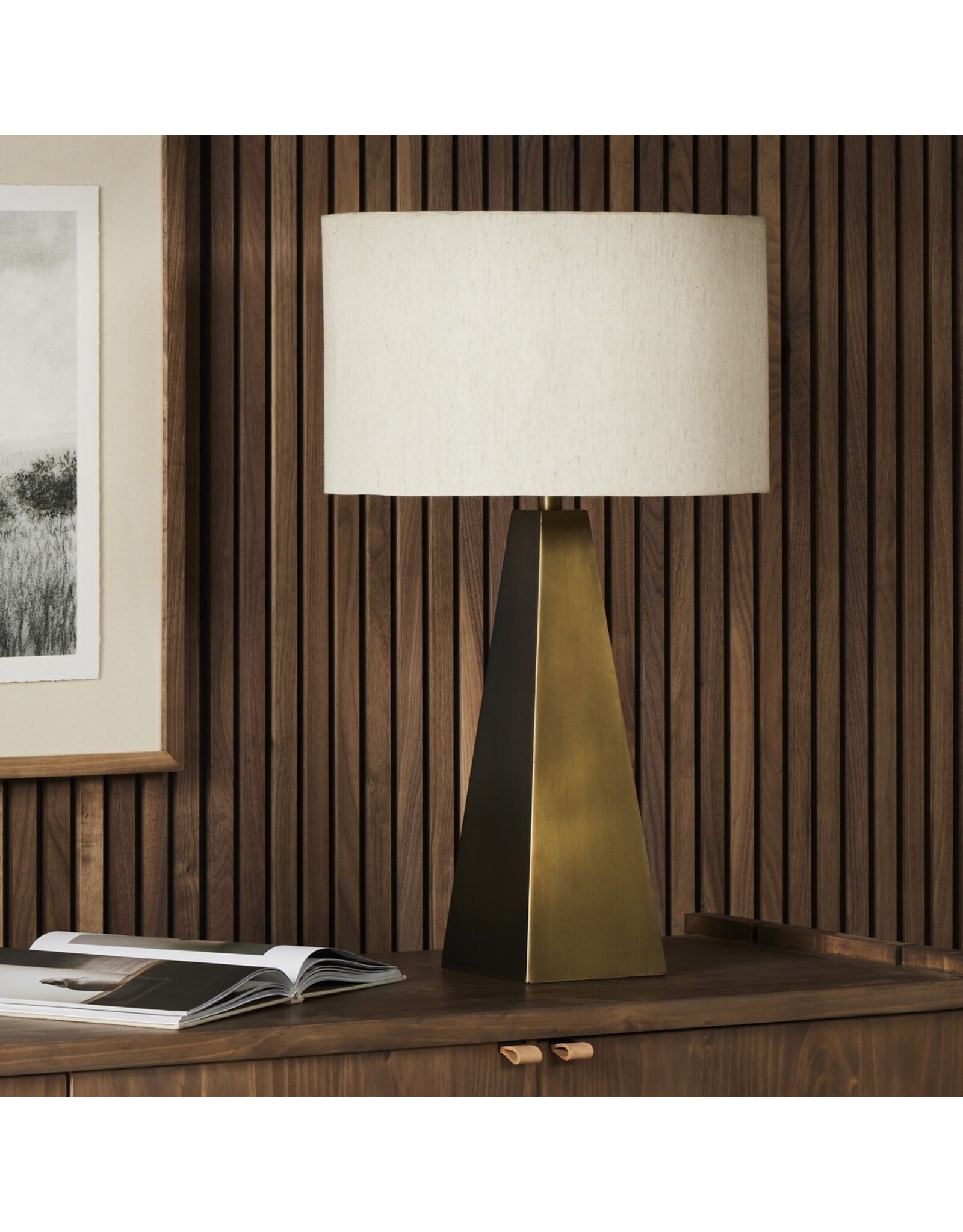 Leander Table Lamp- Brass