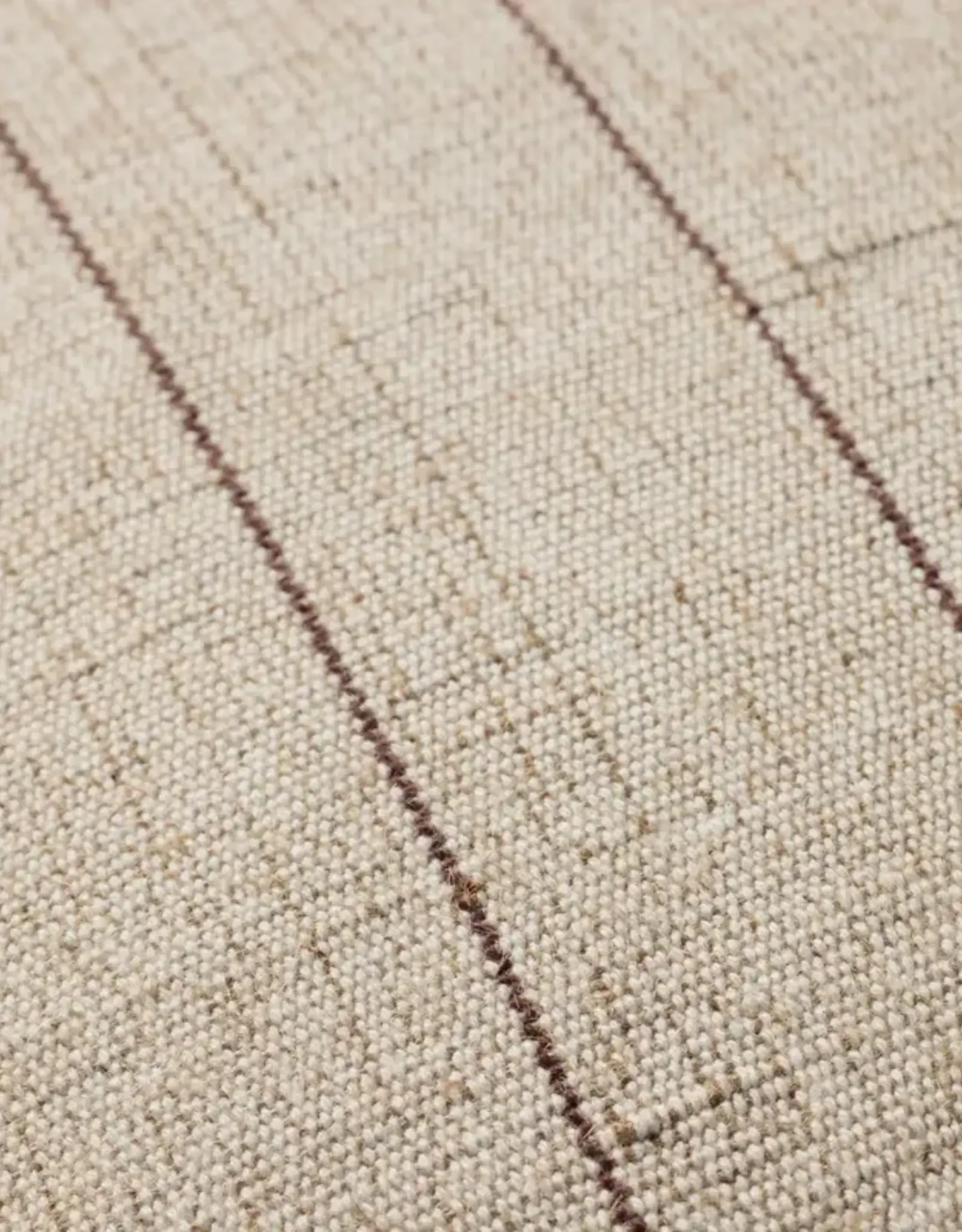 Amber Lewis x Loloi Pillow, Natural/Brown