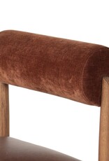 Jazelle Dining Chair in Havana Brown