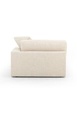 Plume 2 Piece Sectional in Thames Cream