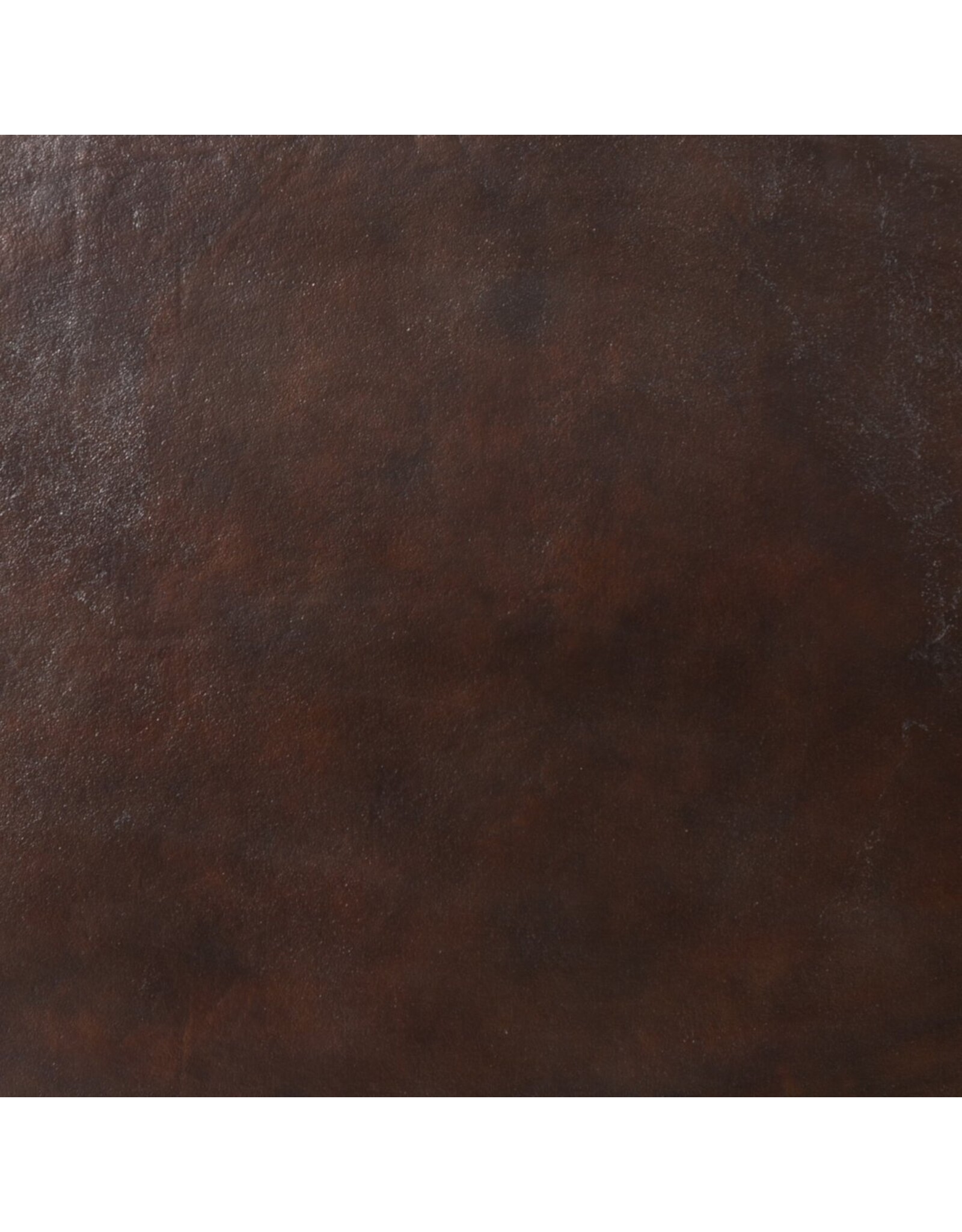 Simone Oval Coffee Table in Antique Rust