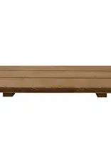 Natural Rectangular Wood Tray