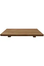 Natural Rectangular Wood Tray