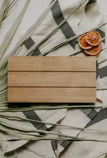 Natural Rectangular Wood Tray