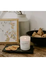 Black Rectangular Wood Tray