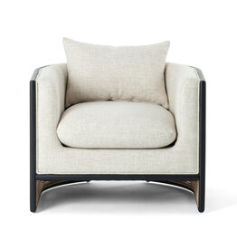 June Chair in Thames Cream