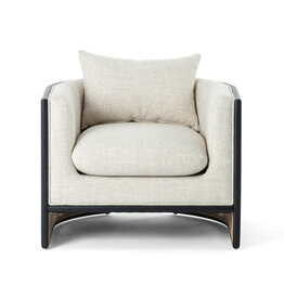 June Chair in Thames Cream