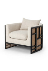 June Chair in Thames Cream