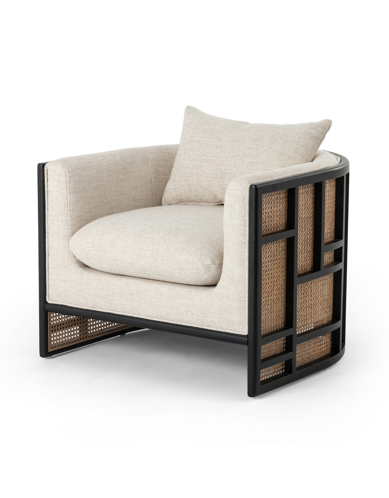 June Chair in Thames Cream