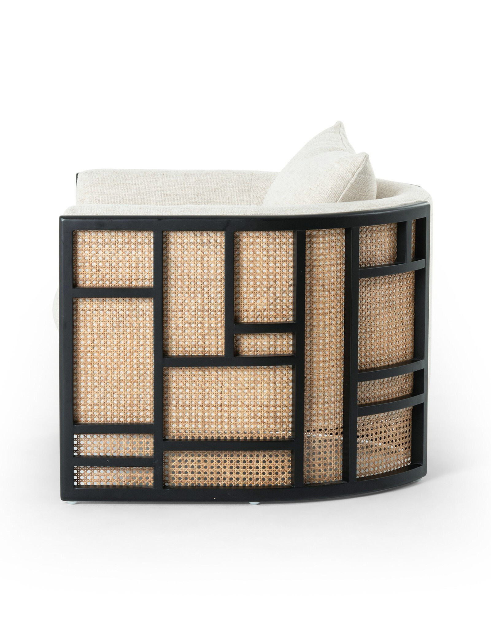 June Chair in Thames Cream