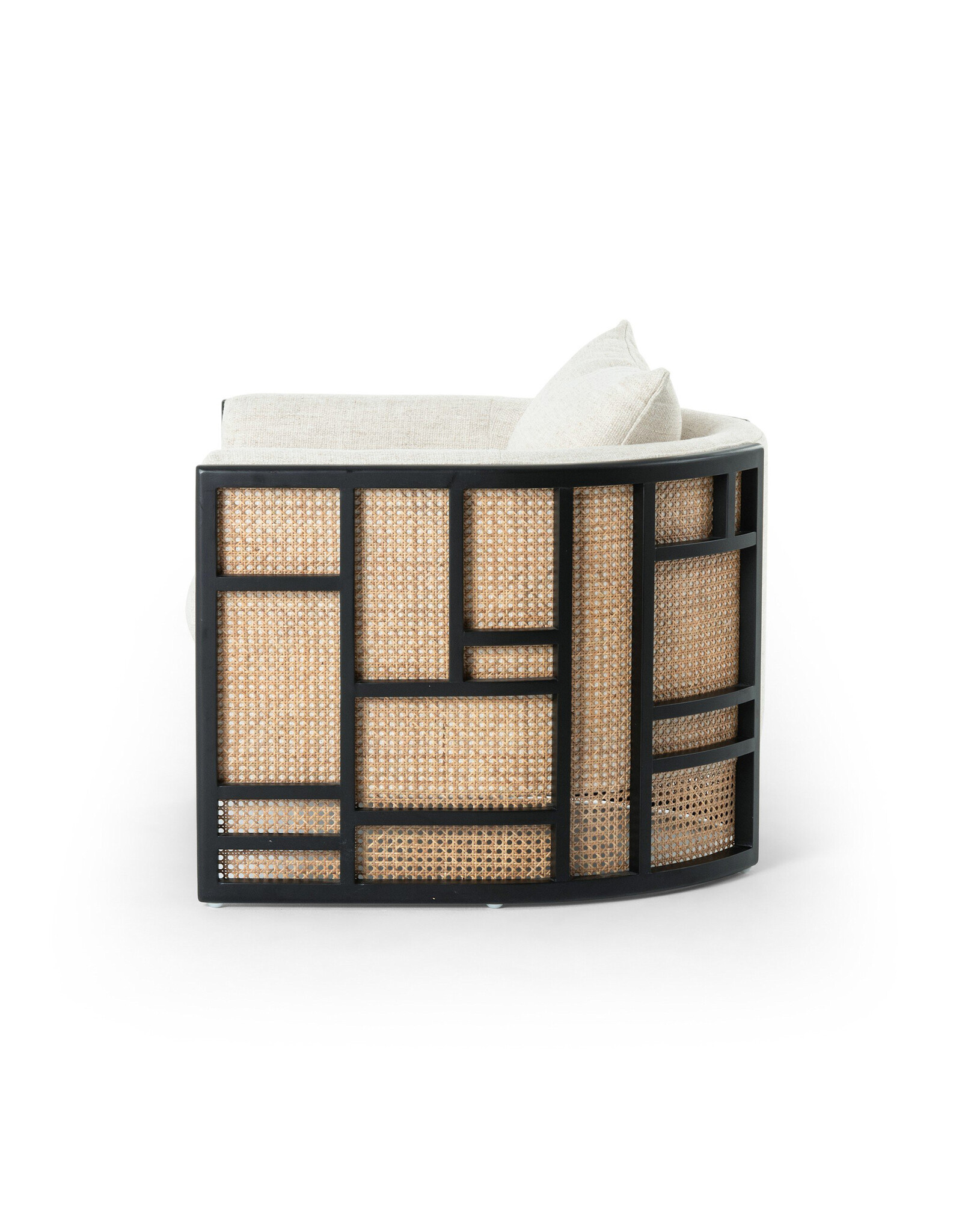 June Chair in Thames Cream