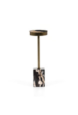Bevin End Table in Dark Petrified Wood