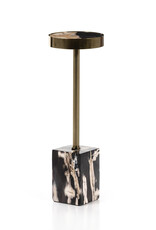 Bevin End Table in Dark Petrified Wood