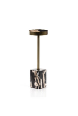 Bevin End Table in Dark Petrified Wood