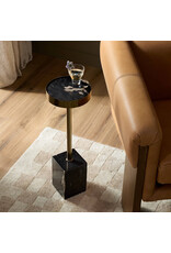 Bevin End Table in Dark Petrified Wood