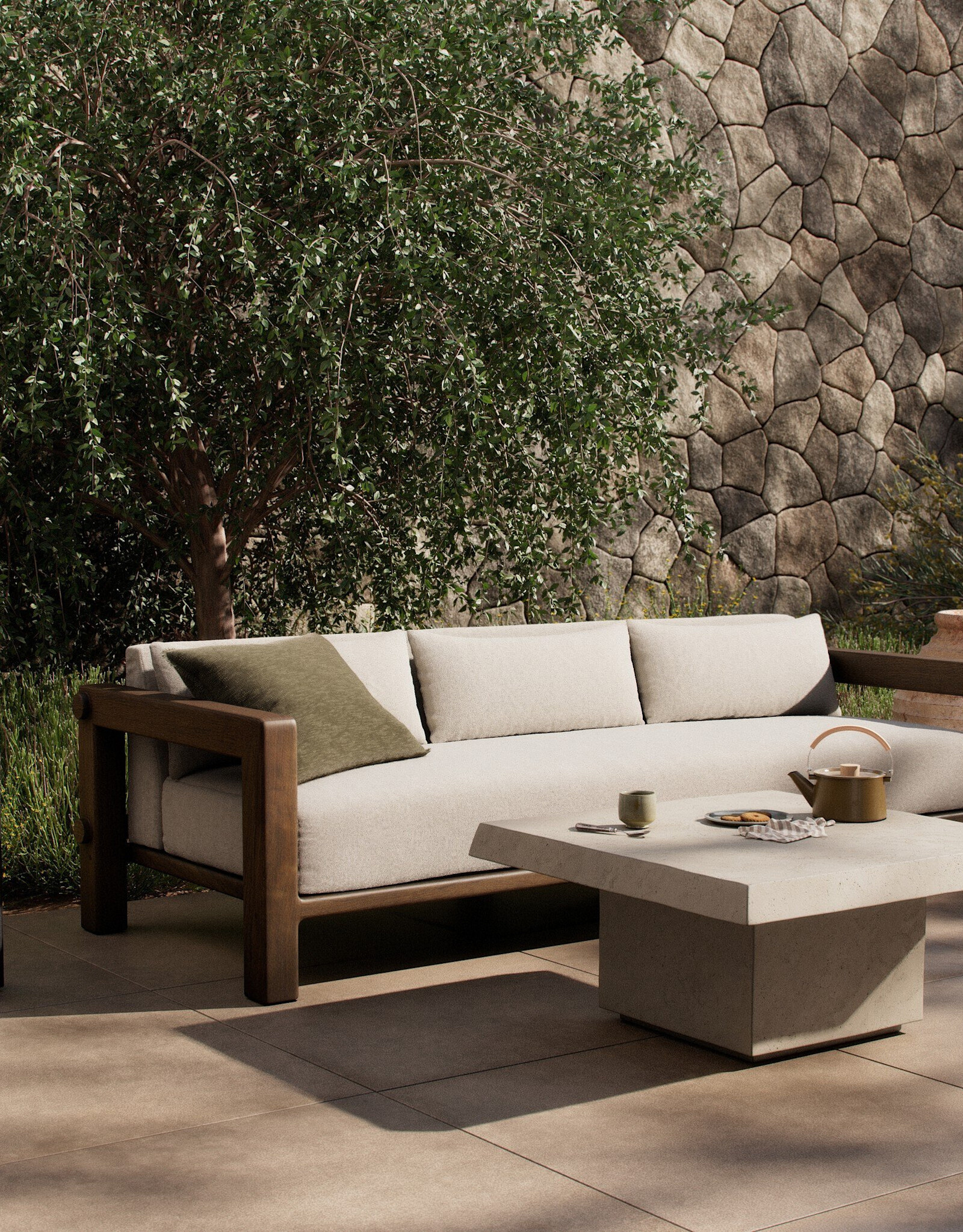 Lumi Outdoor Sofa  94"