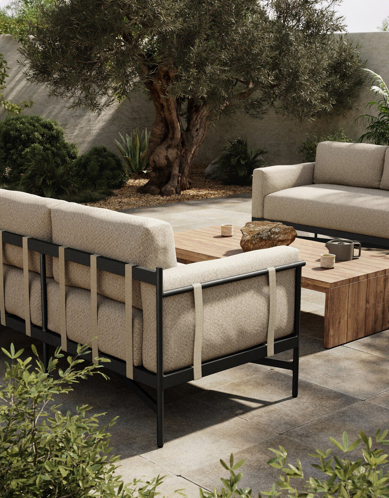 Hearst Outdoor Sofa - 99"