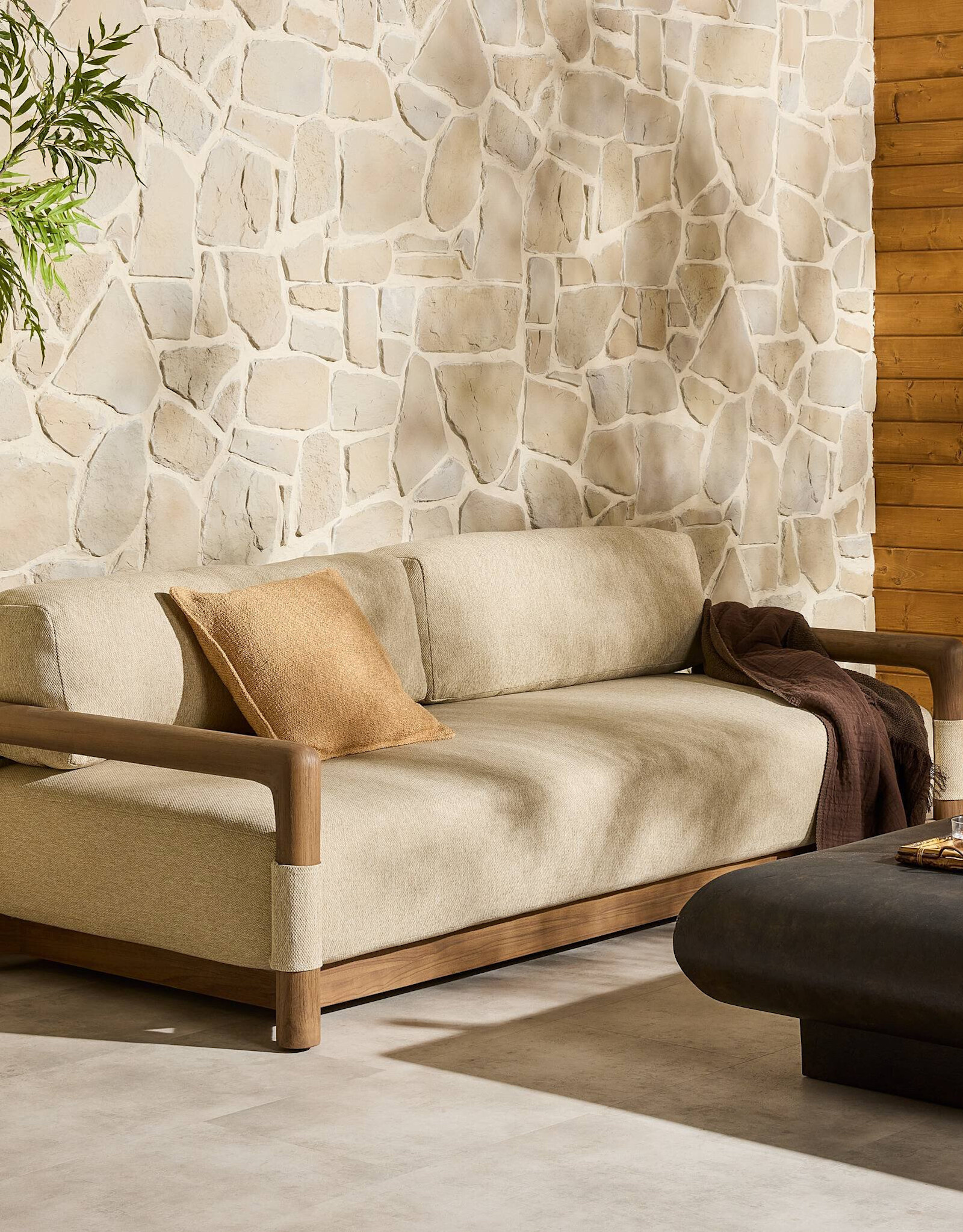 Fable Outdoor Sofa-91"