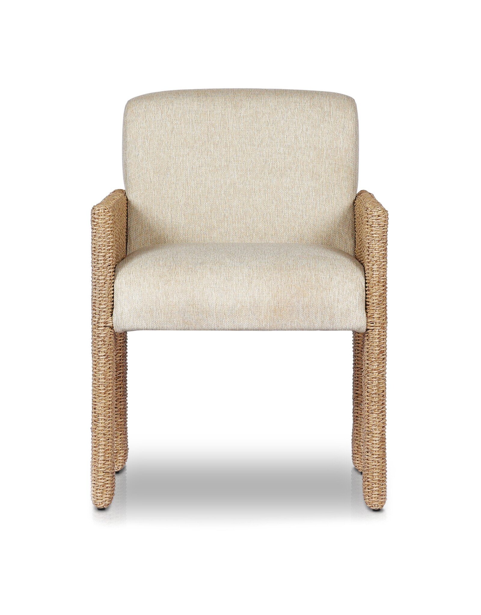 Amur Outdoor Dining Chair in Ellor Beige