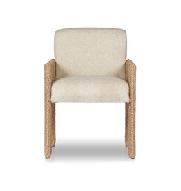 Amur Outdoor Dining Chair in Ellor Beige