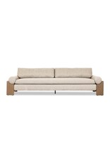 Joette Outdoor Sofa in Ellor Beige 104"