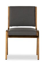 Colima Outdoor Dining Chair in Charcoal