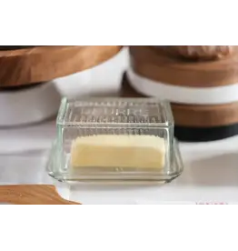 Bistro Glass Butter Dish